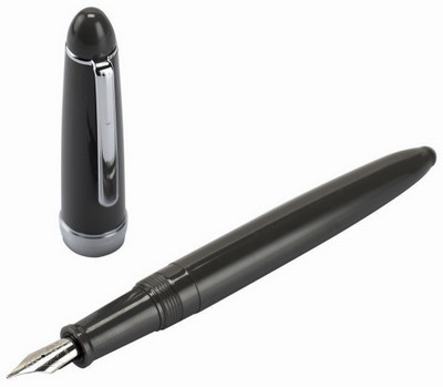 

Neo Gold Leaf JINHAO 992 BLACK BODY COLOR CHROME TRIM FOUNTAIN PEN ( FINE NIB ) Fountain Pen