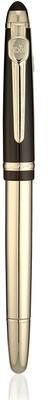 

Neo Gold Leaf JINHAO 163 Fountain Pen BLACK CAP STAINLESS STEEL BARREL Fountain Pen