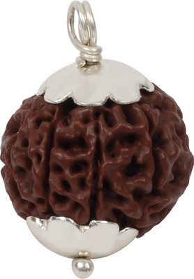 Astrodidi 8 Mukhi / Eight Face / 8 Face Rudraksha Silver Pendant With Lab Certificate 100% Original, Real & Natural Silver Wood Pendant available at flipkart for Rs.699