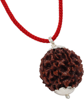 Astrodidi 8 Mukhi (Eight Face) Rudraksha Silver Pendant With Lab Certificate 100% Original, Real & Natural Silver Wood Pendant available at flipkart for Rs.699