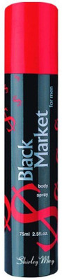 

Shirley May Black Market Deodorant 75ml (Imported From U.A.E.) Eau de Toilette - 75 ml(For Men)
