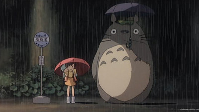 

Aabhaas movies-movie-ia-imagepages-images-totoro-fanart Wall Poster Paper Print(12 inch X 18 inch, Rolled)