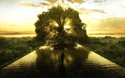 

Aabhaas the-fountain-trees-movies Wall Poster Paper Print(12 inch X 18 inch, Rolled)