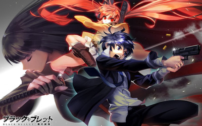 

Akhuratha Anime bullet-black Wall Poster Paper Print(12 inch X 18 inch, Rolled)