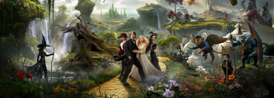 

Wall Poster w/-oz-the-great-and-powerful-movie Paper Print(12 inch X 18 inch, Rolled)