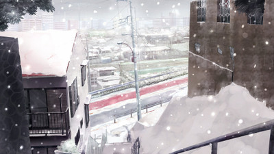 

Akhuratha Anime winter-japan-stairs-roads Wall Poster Paper Print(12 inch X 18 inch, Rolled)
