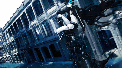 

Akhuratha Anime ablack-shooter-konachan-manga-rocks Wall Poster Paper Print(12 inch X 18 inch, Rolled)