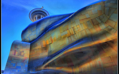 

waves-architecture-landscapes Wall Poster Paper Print(12 inch X 18 inch, Rolled)