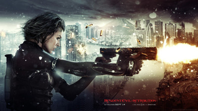 

Aabhaas -movies-resident-evil-retribution-milla-jovovich Wall Poster Paper Print(12 inch X 18 inch, Rolled)