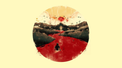 

apocalypse-now-fan-art-francis-ford-coppola-harrison-ford-laurence-fishburne-marlon-brando-martin-sheen-movies-robert-duvall-viet-nam-war Wall Poster Paper Print(12 inch X 18 inch, Rolled)