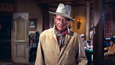 

Aabhaas movies-western-john-wayne-rio-bravo Wall Poster Paper Print(12 inch X 18 inch, Rolled)