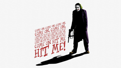 

Wall Poster /joker-batman-the-dark-knight-heath-ledger-the-joker Paper Print(12 inch X 18 inch, Rolled)