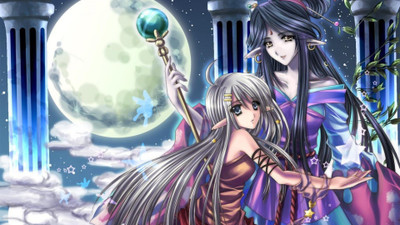 

Akhuratha Anime beautiful-sorceress-star-blueundine-moon-night-images Wall Poster Paper Print(12 inch X 18 inch, Rolled)