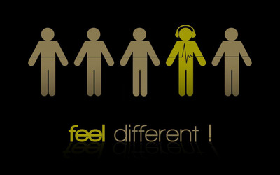 

-difference-different-look-music Wall Poster Paper Print(12 inch X 18 inch, Rolled)