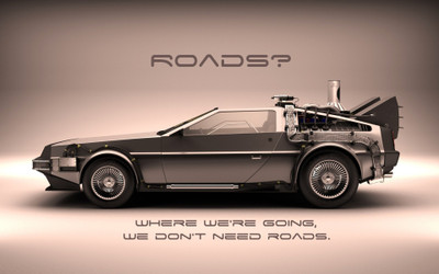 

Wall Poster /-back-to-the-future Paper Print(12 inch X 18 inch, Rolled)
