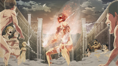 

Akhuratha Anime eren-yeager-shingeki-no-kyojin Wall Poster Paper Print(12 inch X 18 inch, Rolled)