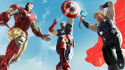 

Aabhaas -avengers-best-movie-images Wall Poster Paper Print(12 inch X 18 inch, Rolled)
