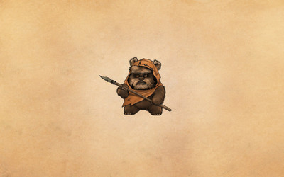 

Akhuratha 3ewok-movies-star-wars Wall Poster Paper Print(12 inch X 18 inch, Rolled)