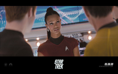 

Aabhaas uhura-trek-animated-background-star-movies-rider-ghost- Wall Poster Paper Print(12 inch X 18 inch, Rolled)