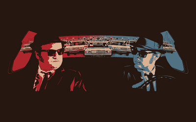 

Wall Poster /-blues-brothers-fan-art Paper Print(12 inch X 18 inch, Rolled)