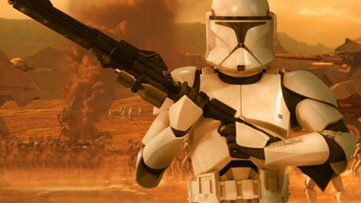 

Aabhaas star-wars-clone-movie-geonosis-images Wall Poster Paper Print(12 inch X 18 inch, Rolled)