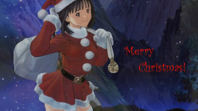 

Akhuratha Anime christmas-merry Wall Poster Paper Print(12 inch X 18 inch, Rolled)