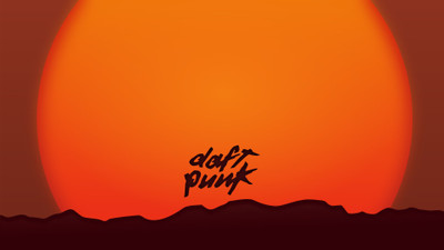 

-daft-punk-music-sun-sunset Wall Poster Paper Print(12 inch X 18 inch, Rolled)