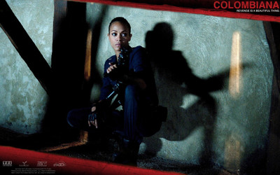 

Aabhaas -chopper-colombiana-movie-posters Wall Poster Paper Print(12 inch X 18 inch, Rolled)