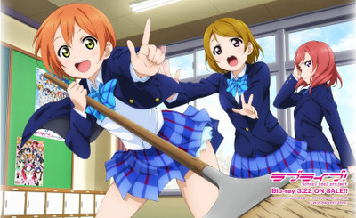 

Akhuratha Anime alove-project-school-nishikino-seifuku-hanayo-konachan-hoshizora-artifacts-koizumi Wall Poster Paper Print(12 inch X 18 inch, Rolled)