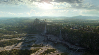 

Aabhaas star-wars-landscape-naboo--movies-tvshows Wall Poster Paper Print(12 inch X 18 inch, Rolled)
