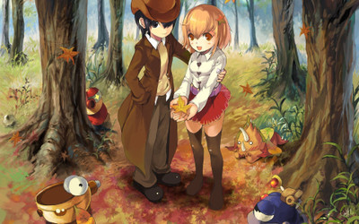 

Akhuratha Anime aimages-hotanime-pageautomn-friends Wall Poster Paper Print(12 inch X 18 inch, Rolled)
