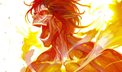 

Akhuratha Anime boys-eren-jaeger-shingeki-no-kyojin Wall Poster Paper Print(12 inch X 18 inch, Rolled)