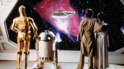 

Aabhaas star-wars-warping-falcon-millennium--tvshows-movies Wall Poster Paper Print(12 inch X 18 inch, Rolled)