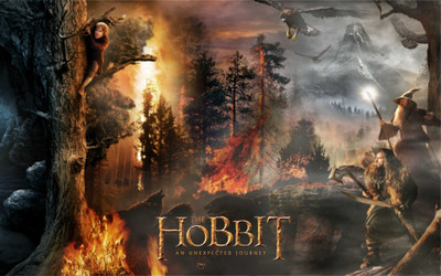 

Akhuratha -hobbit-journey-unexpected-posters-movie Wall Poster Paper Print(12 inch X 18 inch, Rolled)