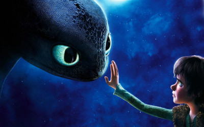 

Aabhaas movies-dragon-train Wall Poster Paper Print(12 inch X 18 inch, Rolled)