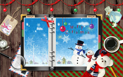 

Akhuratha Anime achristmas-notepads-static Wall Poster Paper Print(12 inch X 18 inch, Rolled)