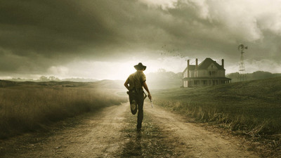 

Akhuratha walking-dead-running-movies Wall Poster Paper Print(12 inch X 18 inch, Rolled)