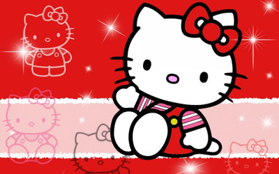 

Akhuratha Anime hello-kitty-red Wall Poster Paper Print(12 inch X 18 inch, Rolled)