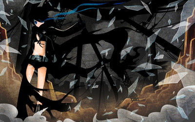 

Akhuratha Anime dark Wall Poster Paper Print(12 inch X 18 inch, Rolled)