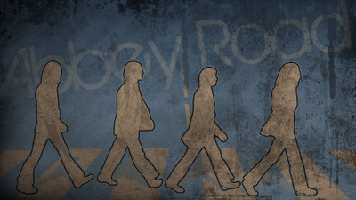 

beatles-freeainoxi-author-music Wall Poster Paper Print(12 inch X 18 inch, Rolled)