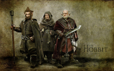 

Aabhaas hobbit-dwarfs-journey-movies--images Wall Poster Paper Print(12 inch X 18 inch, Rolled)