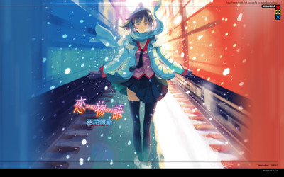 

Akhuratha Anime monogatari-series-senjougahara-hitagi Wall Poster Paper Print(12 inch X 18 inch, Rolled)