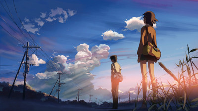 

Akhuratha Anime centimeters-per-second Wall Poster Paper Print(12 inch X 18 inch, Rolled)