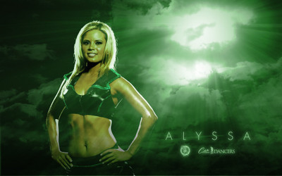 

alyssa-dancers-celtics-video-dancer-media-music-favorite Wall Poster Paper Print(12 inch X 18 inch, Rolled)