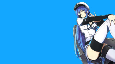 

Akhuratha Anime akame-ga-kill-esdeath-blue-hair-chairs-long-hair-blue--blue-eyes Wall Poster Paper Print(12 inch X 18 inch, Rolled)