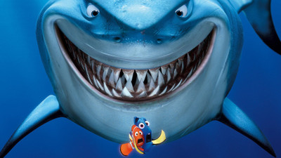 

Akhuratha tv-movies-finding-nemo-sharks Wall Poster Paper Print(12 inch X 18 inch, Rolled)