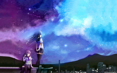 

Akhuratha Anime abest-friendss Wall Poster Paper Print(12 inch X 18 inch, Rolled)