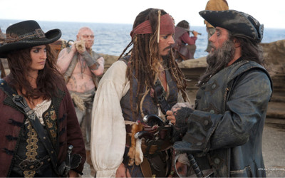 

Aabhaas stranger-tides-pirates-caribbean-movie-landscapes-background- Wall Poster Paper Print(12 inch X 18 inch, Rolled)