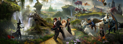 

Aabhaas woz-the-great-and-powerful-movie Wall Poster Paper Print(12 inch X 18 inch, Rolled)