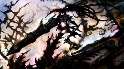 

Akhuratha Anime ablack-shooter-rocks Wall Poster Paper Print(12 inch X 18 inch, Rolled)